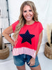 4th Of July Mix & Match Star Patch Top