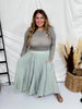 Sage Maxi Skirt W/ Side Pockets