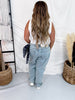 Judy Blue Mid-Rise Marlow Arc Leg W/ Bandana Loop Jeans