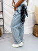Judy Blue Mid-Rise Marlow Arc Leg W/ Bandana Loop Jeans