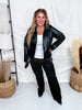 Classic Faux Leather Jacket