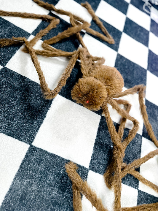 Brown Halloween Giant Spider FINAL SALE