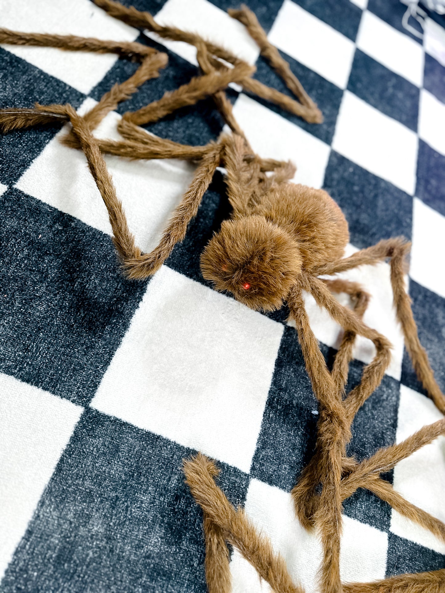 Brown Halloween Giant Spider FINAL SALE