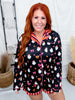 Boo-tiful Ghost Print Pajama Set