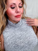 Brushed Cashmere Two Piece Dress & Cardigan Set (8 Colors)
