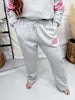 "Merry Christmas" Gray Sweatpants