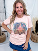 Watercolor Book Lover Short Sleeve Graphic Tee