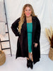 Black Belted Long Coat