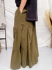 Olive Wide Leg Palazzo Pants