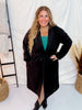 Black Belted Long Coat