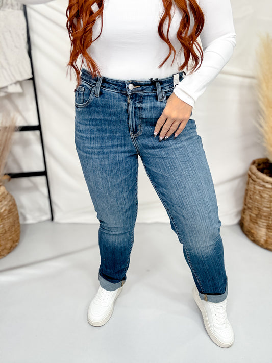 Judy Blue Classic Boyfriend Jeans