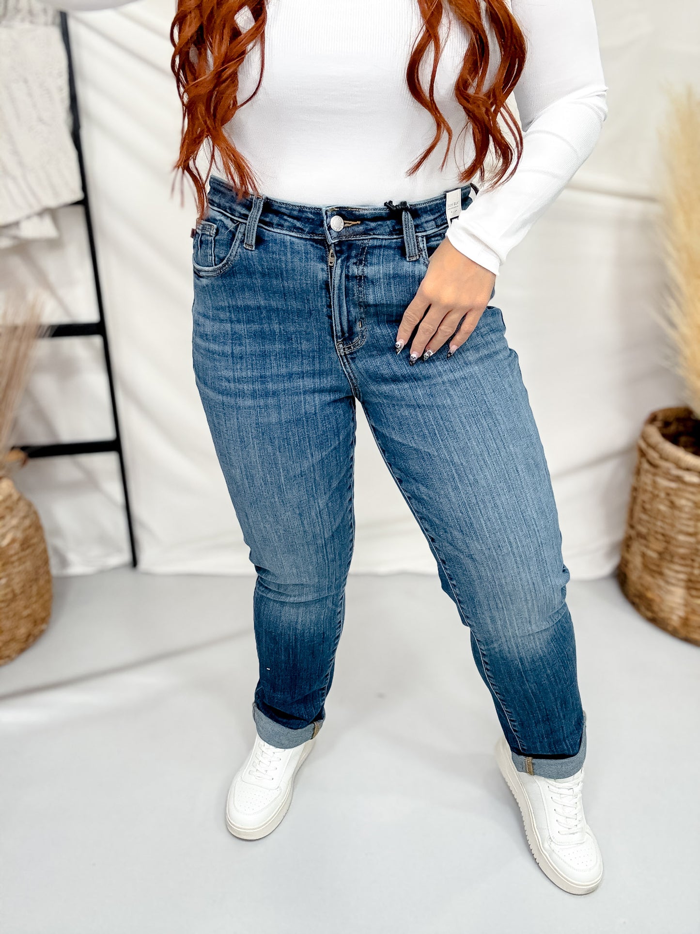 Judy Blue Classic Boyfriend Jeans