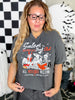 Salem Book Club Witchy Halloween Graphic T-Shirt