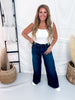 Judy Blue Petite High Waist Lux Retro Wide Leg Jeans