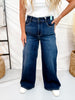Judy Blue Petite High Waist Lux Retro Wide Leg Jeans