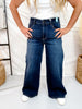 Judy Blue Petite High Waist Lux Retro Wide Leg Jeans