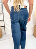 Judy Blue Petite High Waist Lux Retro Wide Leg Jeans