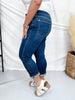 Judy Blue High-Waist Skinny Capris w/ Single Cuff