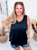 Thick Ribbed Tank Top With V-Neckline (8 Colors)