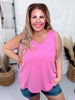 Thick Ribbed Tank Top With V-Neckline (8 Colors)