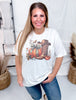 Fall Western Country Pumpkin Graphic T-Shirt
