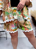 Resort Style Printed Shirt And Short Set