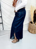 Saige Denim Open Side Barrel Leg Jeans