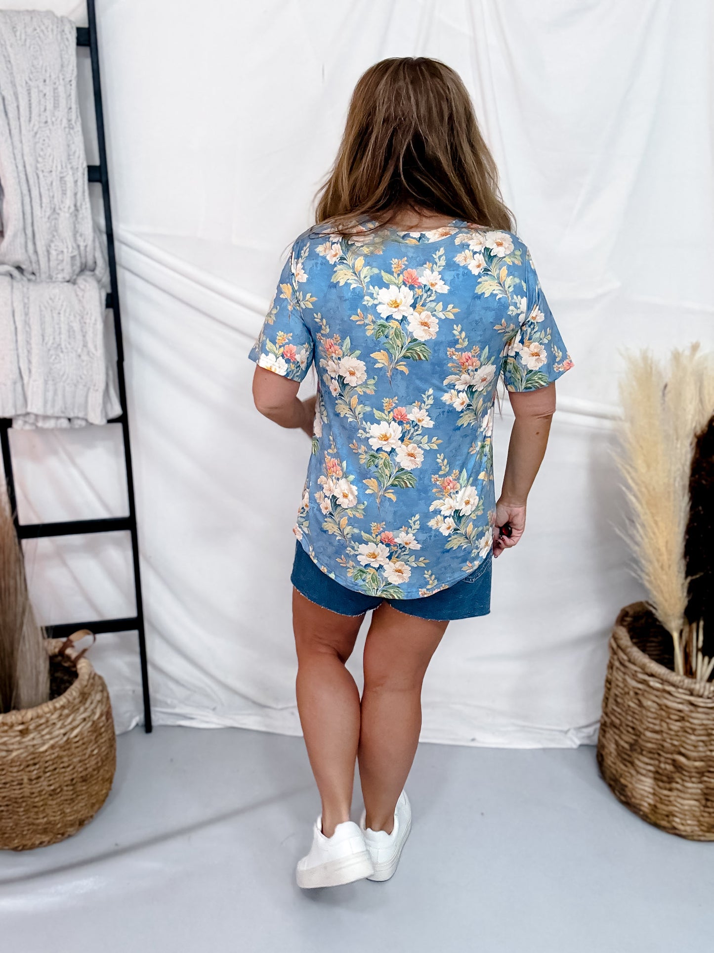 Short Sleeve Wildflower Mesa Top