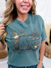 Flying Mallards Short Sleeve Graphic Tee