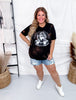 Summerween Queen Bleach Splatter Graphic T-Shirt