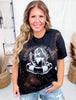 Summerween Queen Bleach Splatter Graphic T-Shirt