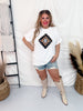 Guadalupe Sparkle Short Sleeve Sequin Detailed Top