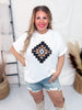 Guadalupe Sparkle Short Sleeve Sequin Detailed Top