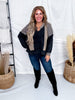 Black Long Sleeve Contrasting Top With Frayed Edge Details