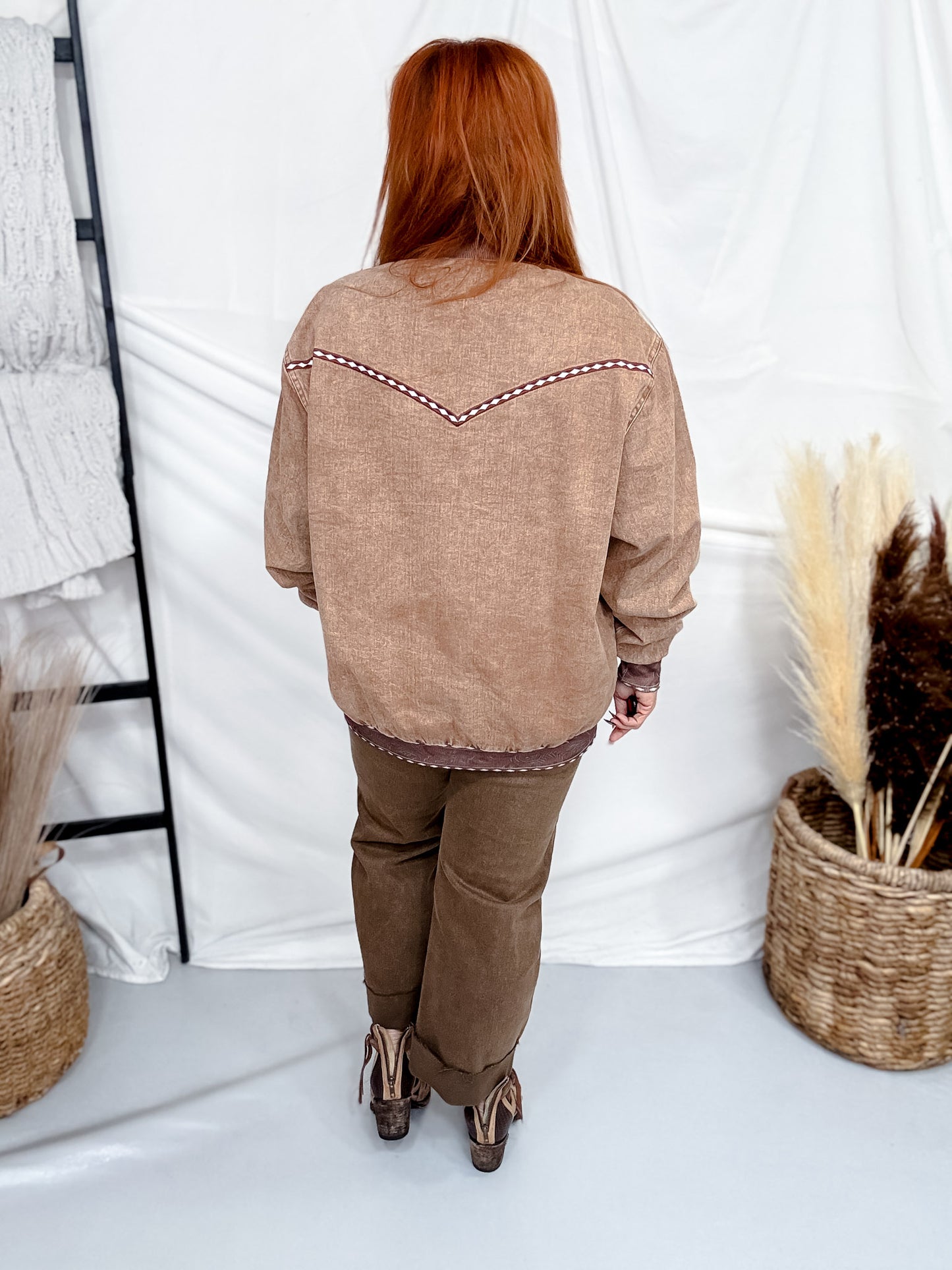 Buckstitch Bomber Jacket