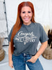 Cowgirls Don't Cry Short Sleeve Midi Graphic Tee