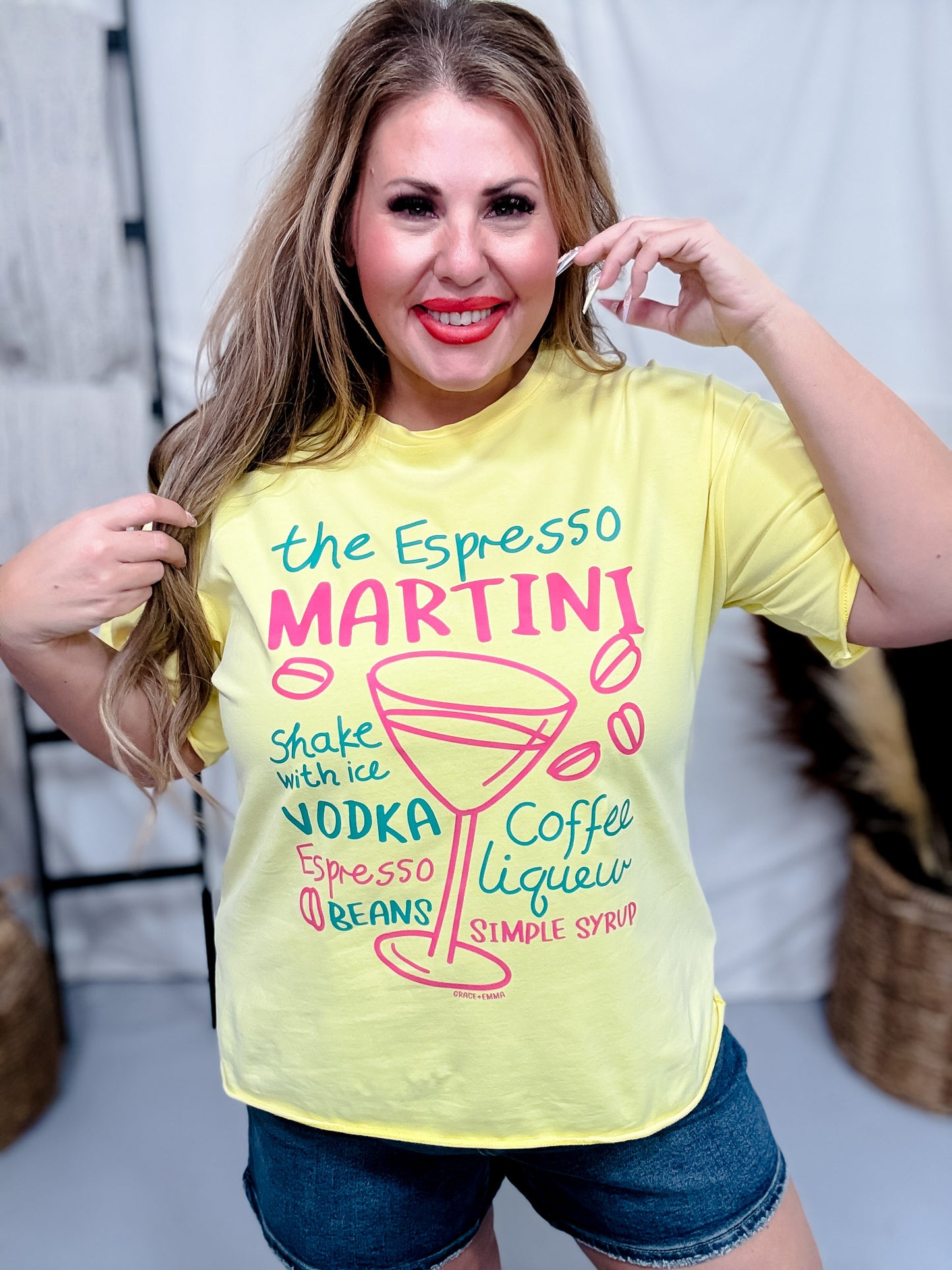Espresso Martini Relaxed Fit Graphic Tee