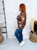 Maple Bloom Long Sleeve Mesh Top