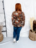 Maple Bloom Long Sleeve Mesh Top