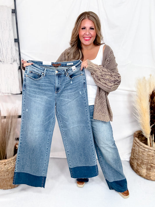 Judy Blue High Waist Straight Column Jeans