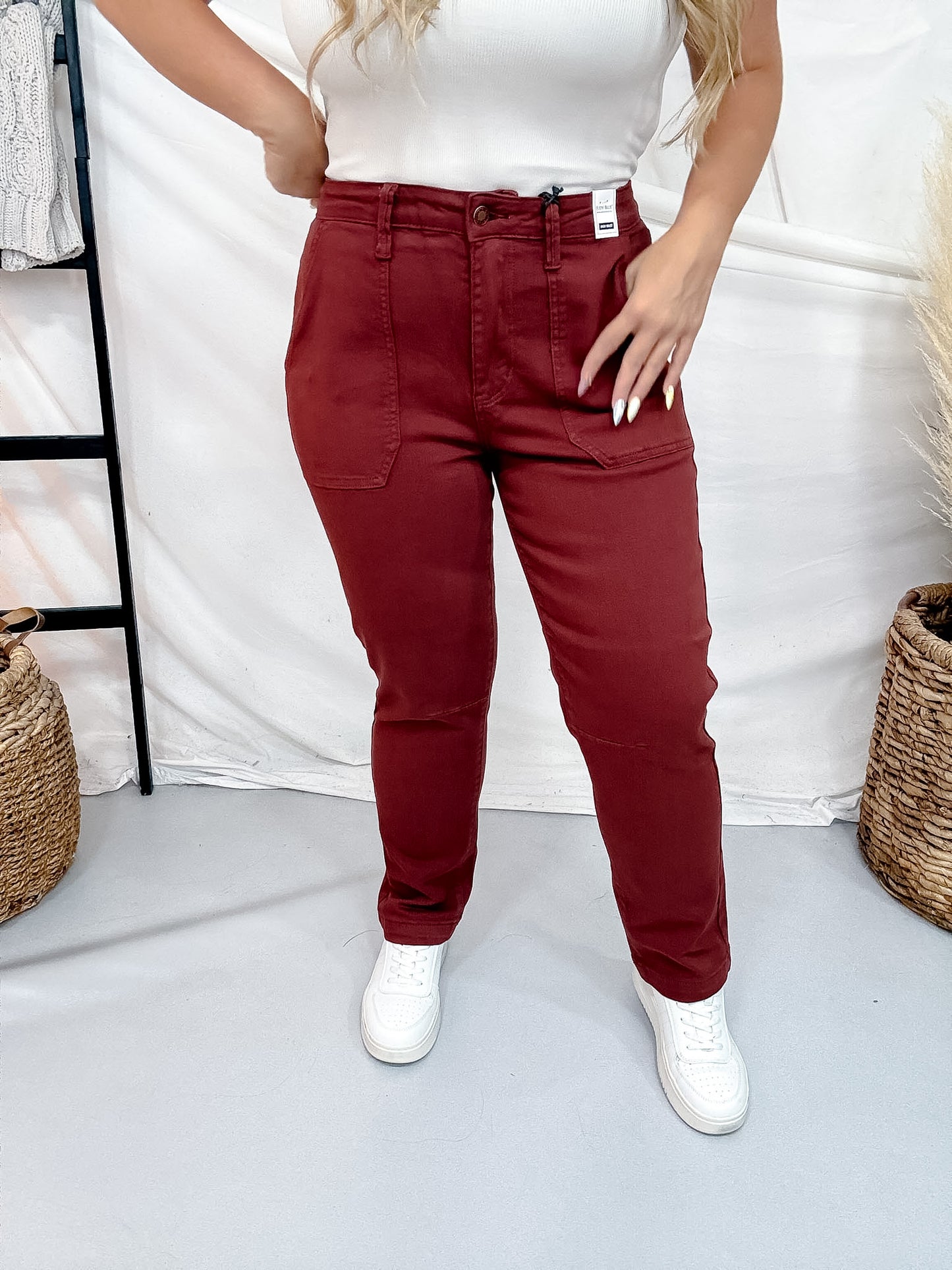Judy Blue High Waist Spiced Apple Cider Aurora Weekender Jeans