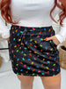 Christmas Lights Skort