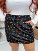 Christmas Lights Skort