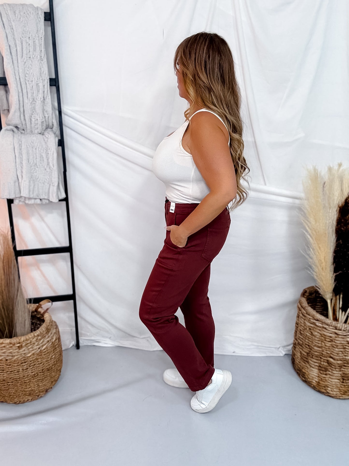 Judy Blue High Waist Spiced Apple Cider Aurora Weekender Jeans