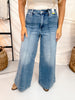 Judy Blue High Waist Palazzo Jeans With Center Seam (3 Inseams)