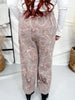 Rodeo Cowboy Print Cropped Brown Jeans