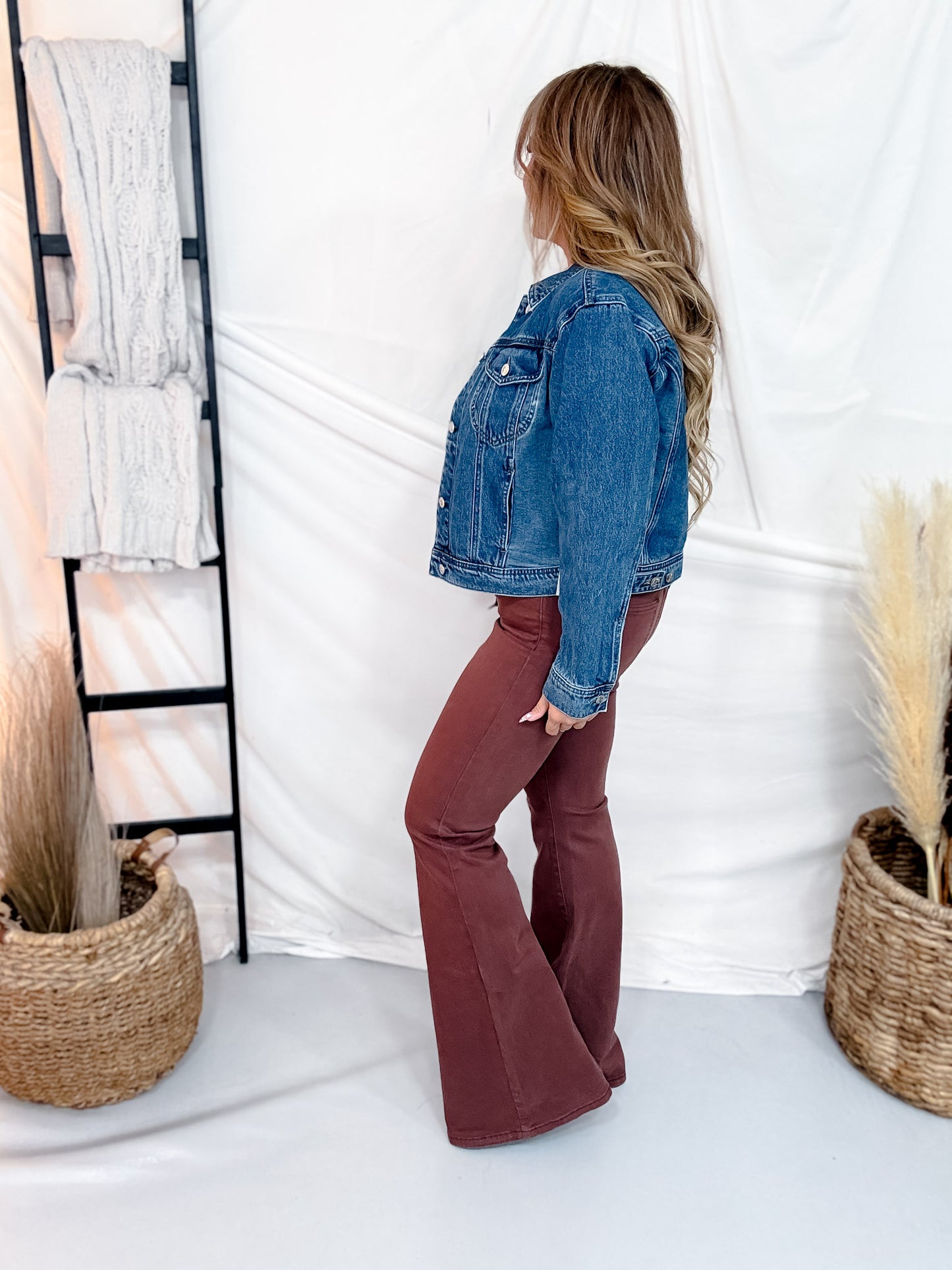 Judy Blue Rigid Magic Trucker Style Denim Jacket