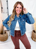 Judy Blue Rigid Magic Trucker Style Denim Jacket