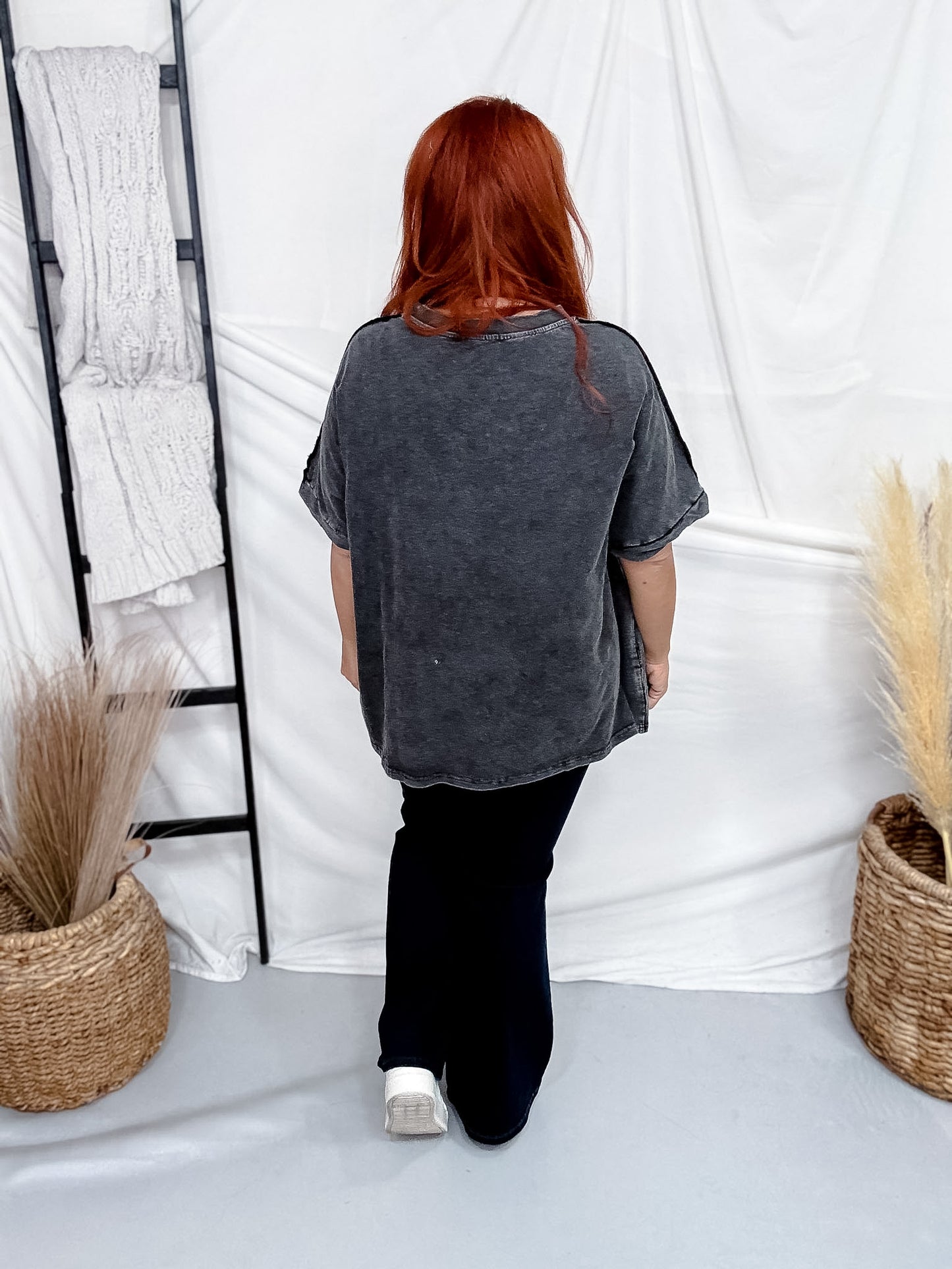 Better Together Short Sleeve Mineral Washed Top