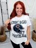 Licensed Short Sleeve Chicago Bears Flowy Tee